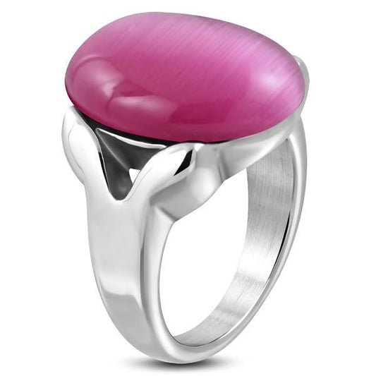 'Pink Moon' Ring