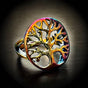 Psychedelic - Tree of Life Ring (#091)