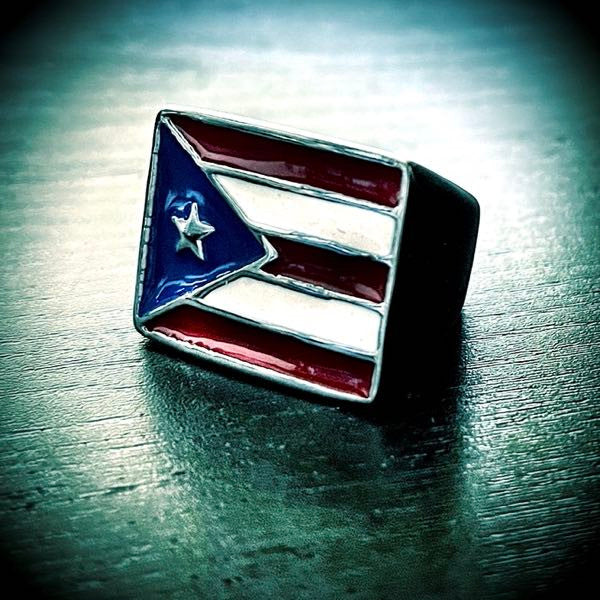 'Puerto Rico' Flag Ring