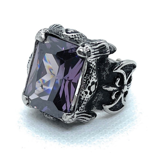 'Purple Reign' Gemstone Ring (#464Purple)