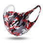 Dust Mask For Riding - Red Camouflage Washable Face Mask (#mask033)