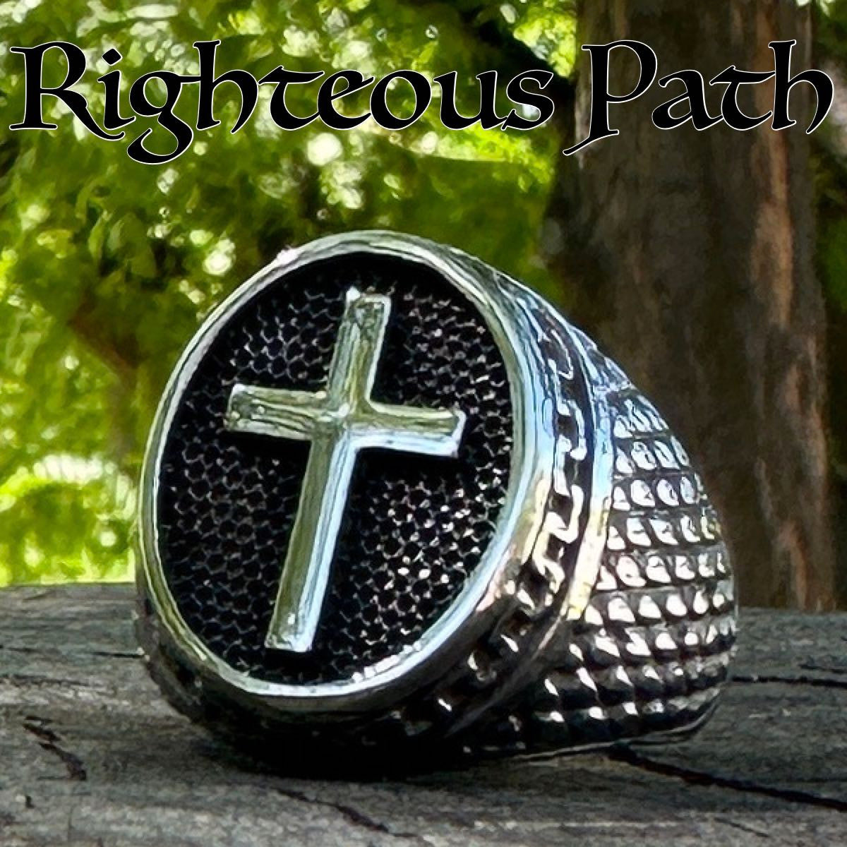 Righteous Path Cross Ring