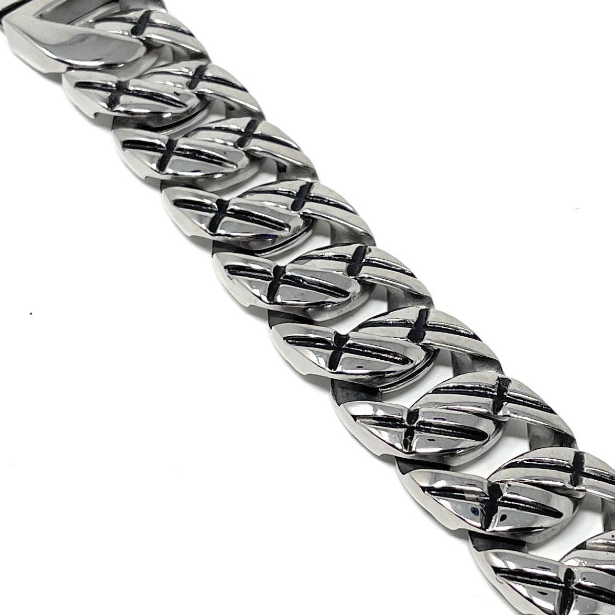 Runaway Thick Steel Bracelet