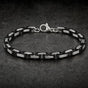 Shadow Forge — 8.5" Byzantine Bracelet (#B0131)