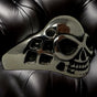 Silver Widow Luxe - Stainless Steel Skull Ring w/ Web Design (#019)