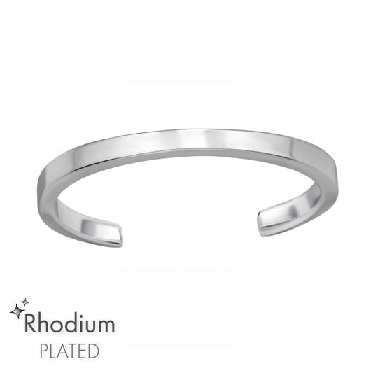 Silver Rebel Toe Ring