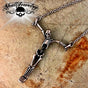Lost Soul - Hanging Skeleton Pendant w/25" Chain (#p009)