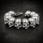 Skull Legion — 9" Skull Bracelet · 88grams (#B0098)