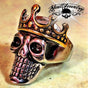Skull King Stainless Steel Ring – Rule with Power & Authority (#011)