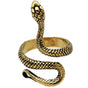 Gold-Tone 'Snake Charmer' Ring (#050gold)