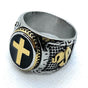 Christian 'Trinity' Cross Ring (#534)