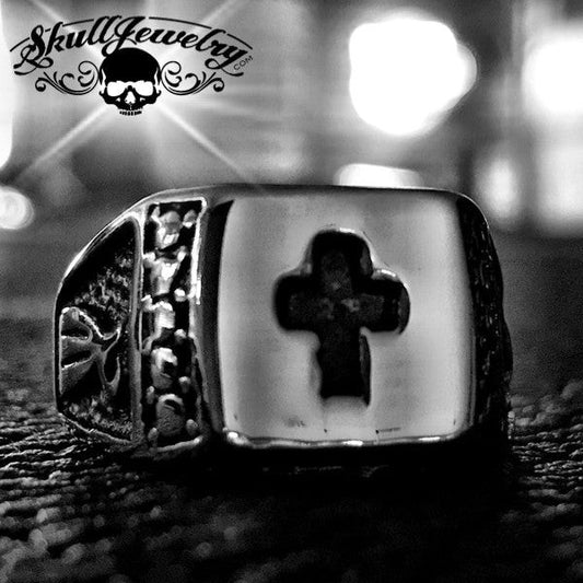 'St. Paul' Christian Cross Ring