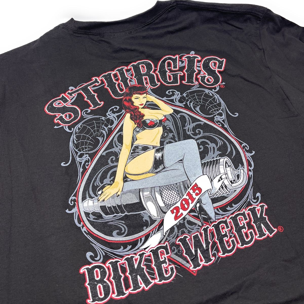 Sturgis 75th Black T- Shirt - bike week