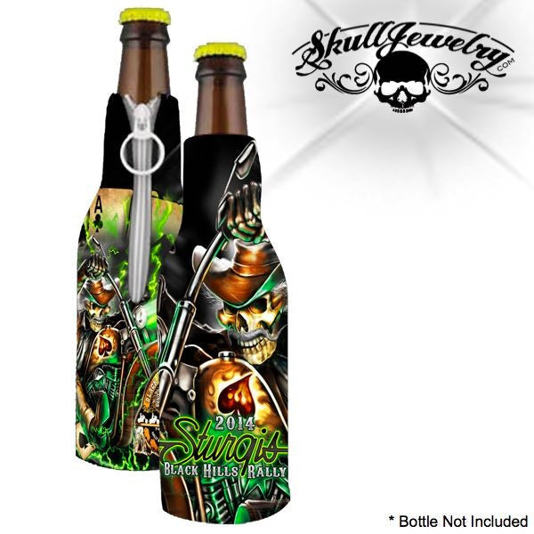 Sturgis 'Gambler' Bottle Koozie