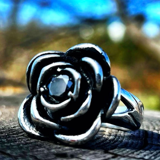 "Sweet Child O' Mine" Black Rose Ring