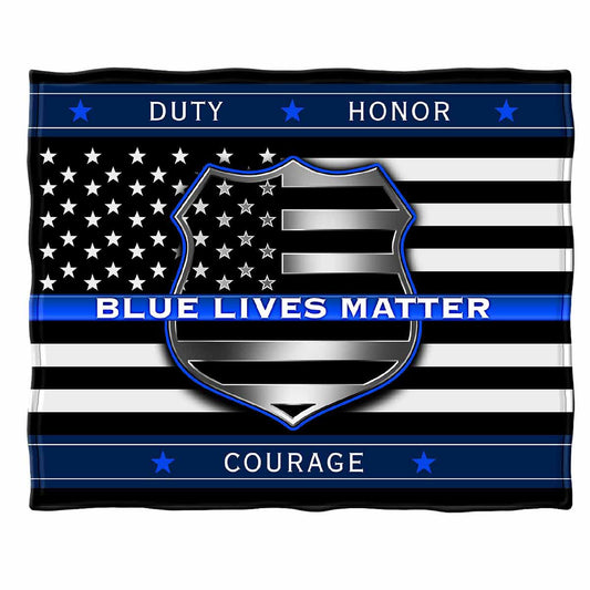 Blue Lives Matter - Blanket