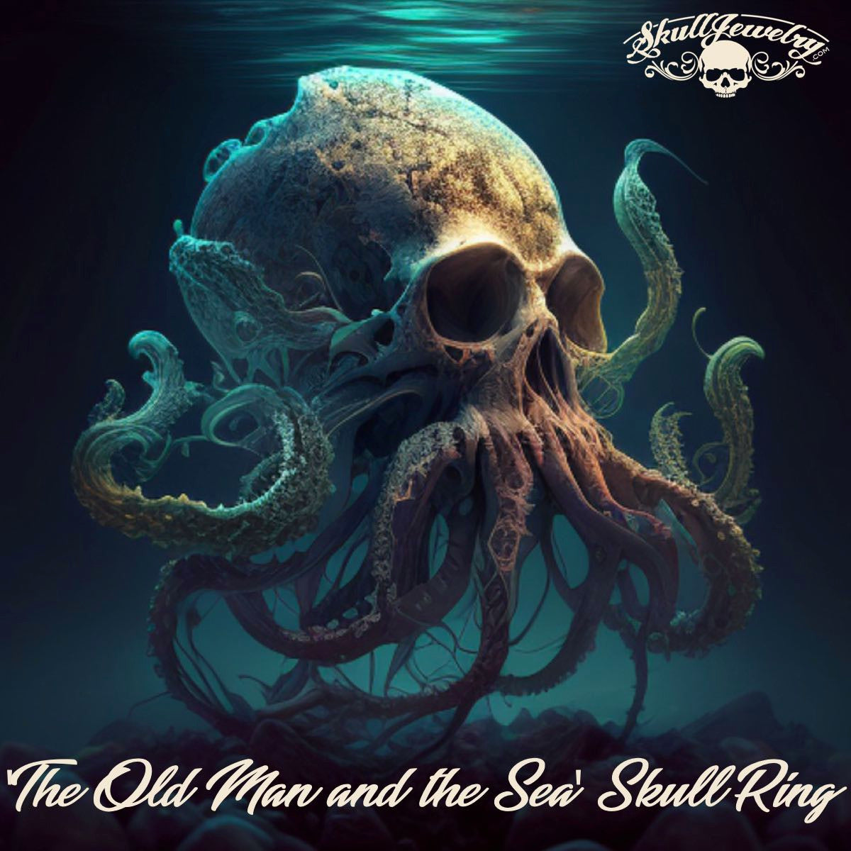 'The Old Man and the Sea' Skull Ring