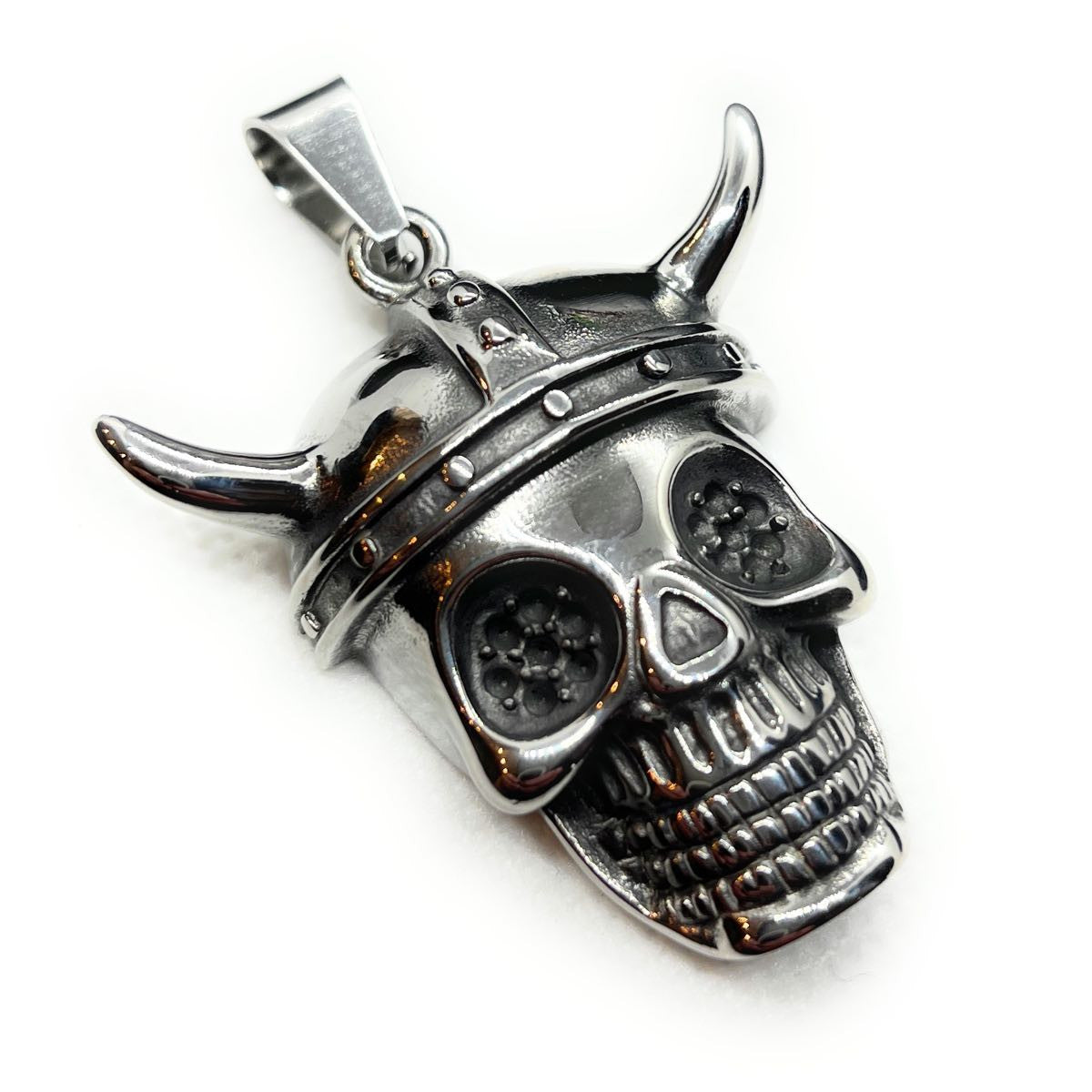 The Warrior Skull Pendant