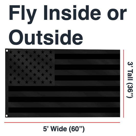 The black American flag first appeared during the American Civil War of 1861 1865 Confederate army soldiers flew the black flag to symbolize the opposite of the white flag of surrender The black flag meant that the unit would not give in nor surrender