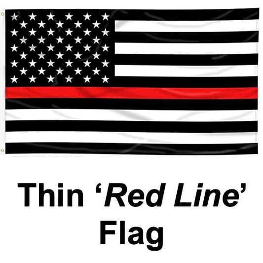 Thin RED Line Flag (#flag022)