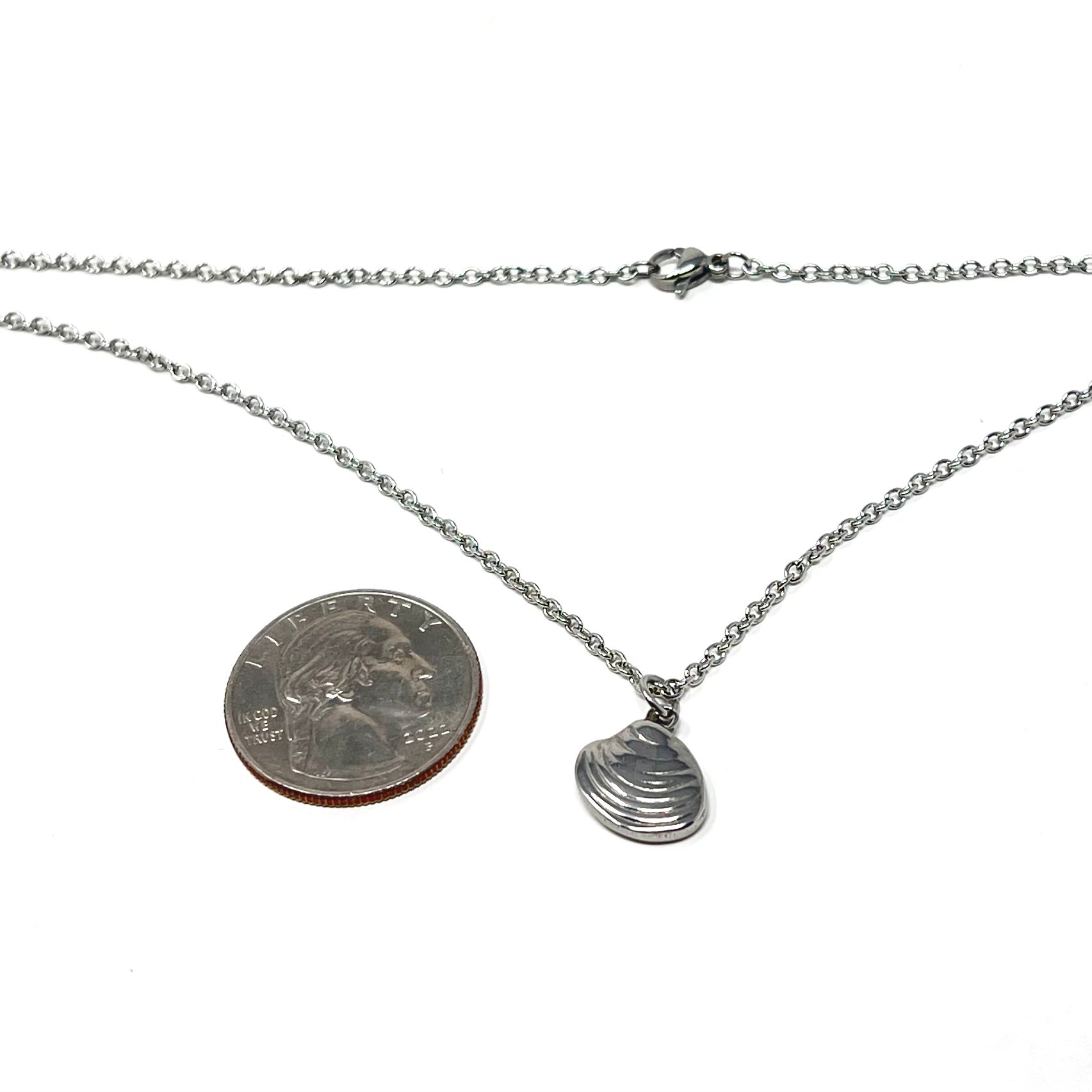 Tide Reaper - Shell Pendant w/ 22" Necklace (#N344)
