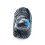 Native American Dove ring w/Turquoise Ring (#664)