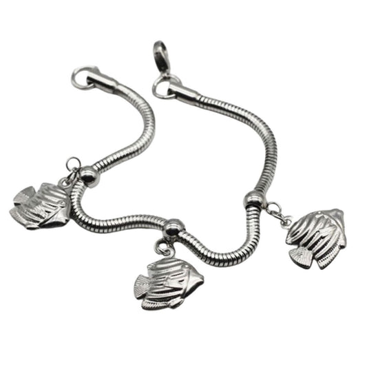 Underwater Symphony Triple Fish Bracelet