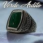LIMITED EDITION 'Verde Ardito' Green Stone Ring (#r0020)