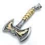 Viking Warrior Axe Pendant (#p056)