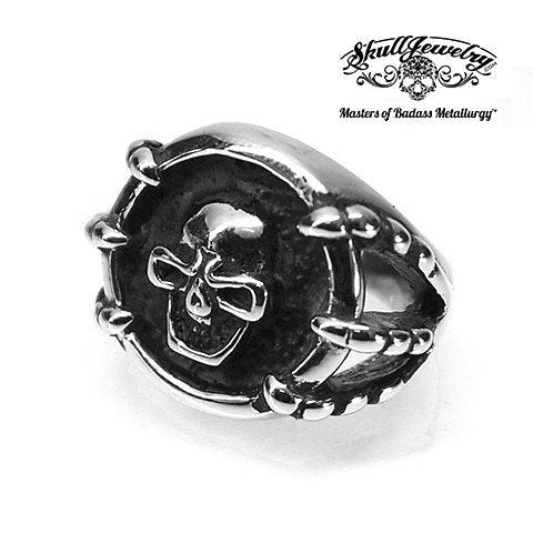 Round Skull Ring