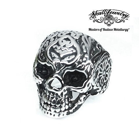 Skulls Night Out skull ring