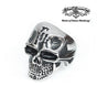 Jaw Bone Skull Ring - (4642)