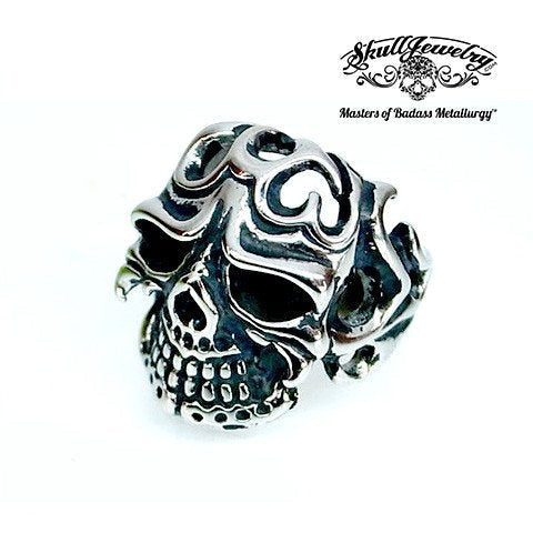 Cheeky Flamenco Stainless Skull Ring