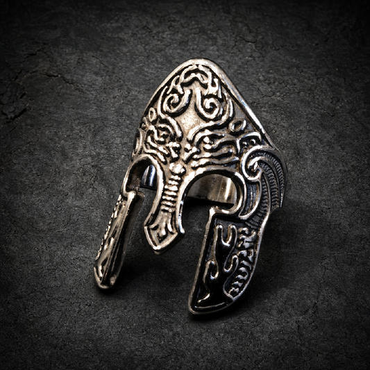 Achilles - Stainless Steel Ring - 316L stainless steel unisex jewelry (R0344)