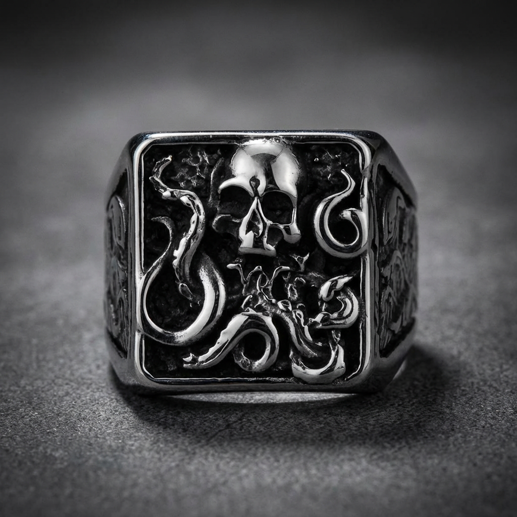 Kraken Skull Plunder Ring - image 3