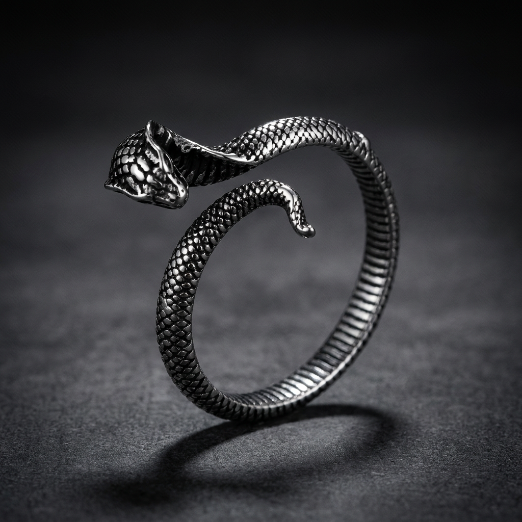 Shadow Cobra Coil Ring - image 3