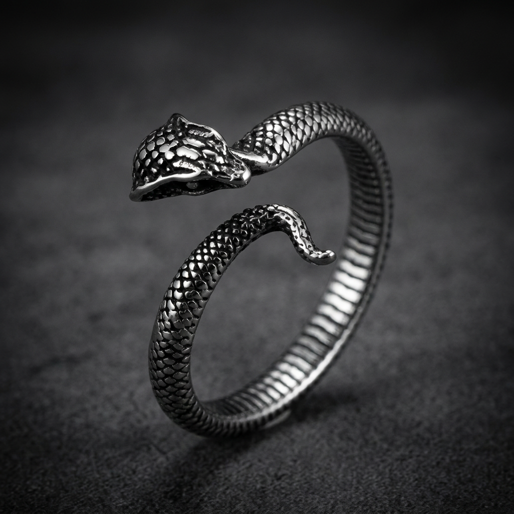 Shadow Cobra Coil Ring - image 4