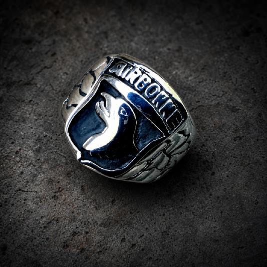 Airborne Ring - 316L stainless steel unisex jewelry (R0672)