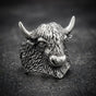 American Bison - Stainless Steel Ring (#574)