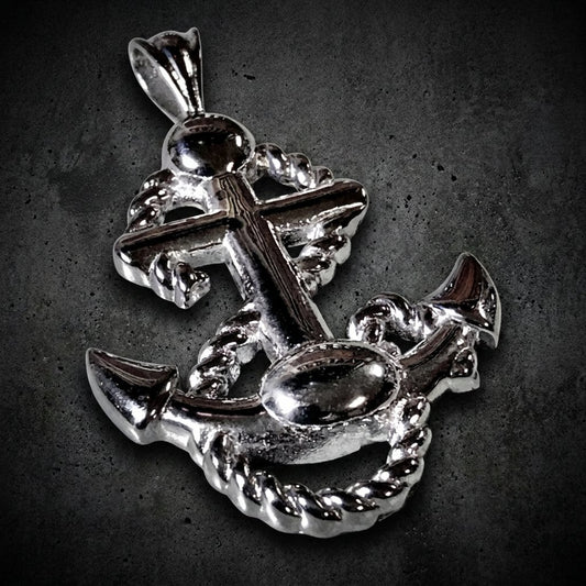 Anchored Cross Pendant (#p040)