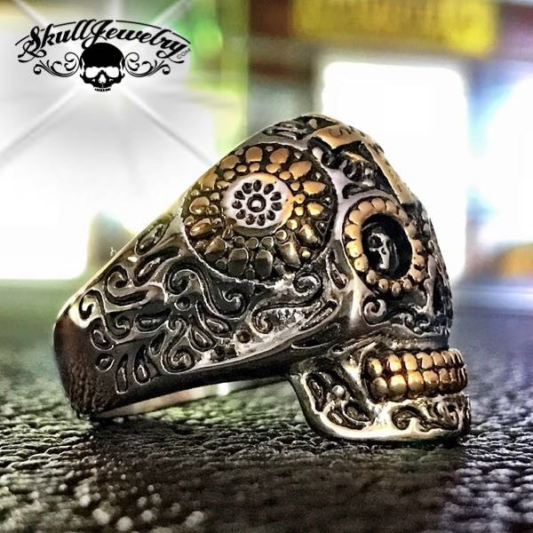 Son God Skull Ring