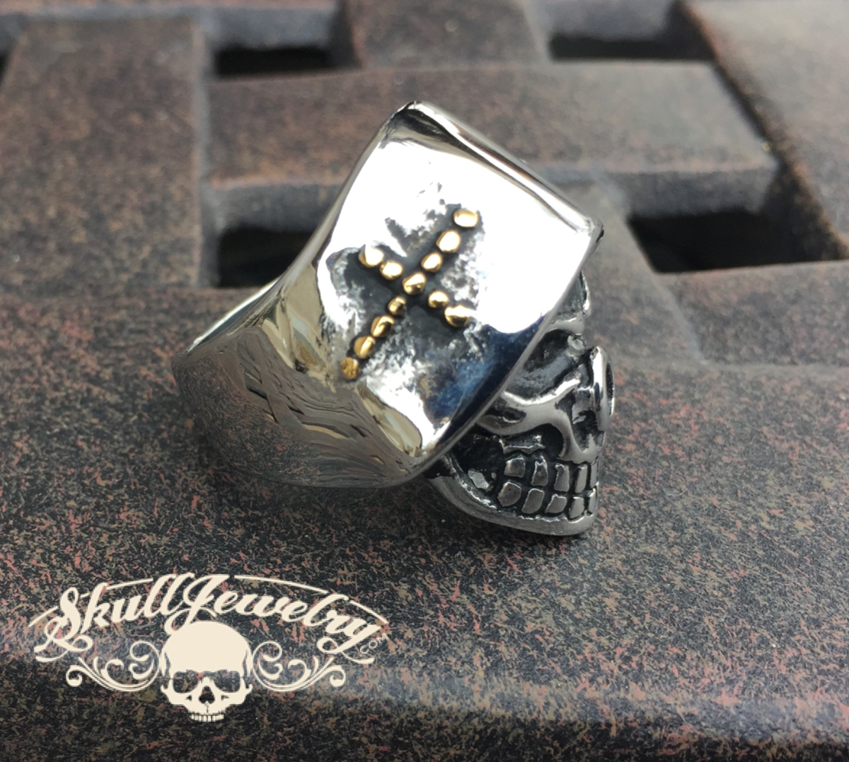 Grim Reaper Skull Ring