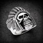 Apache Death Skull Ring (#R0471)