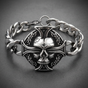 Apex Skull Cross™ Bracelet (#B0015)