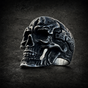 Ashen Warborn™ - Weathered Battle Skull Ring (#R0853)