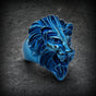 Azure Roar — Lion Ring (#R0899)