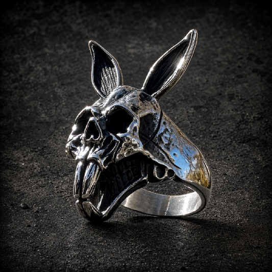 Bad Bunny Ring - 316L stainless steel unisex jewelry (R0690)