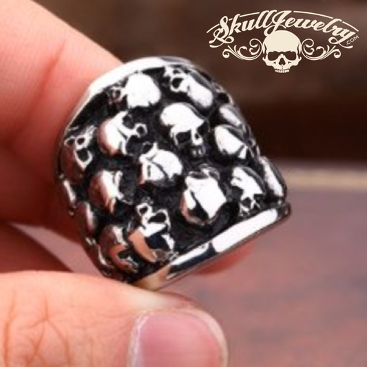 Bad Company - 21 Skull's Skull Ring - (#4036)