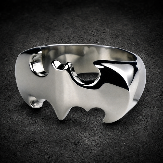 Batman - Stainless Steel Ring - 316L stainless steel unisex jewelry (R0589)
