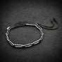 Black/White Friendship Bracelet (#B0066)